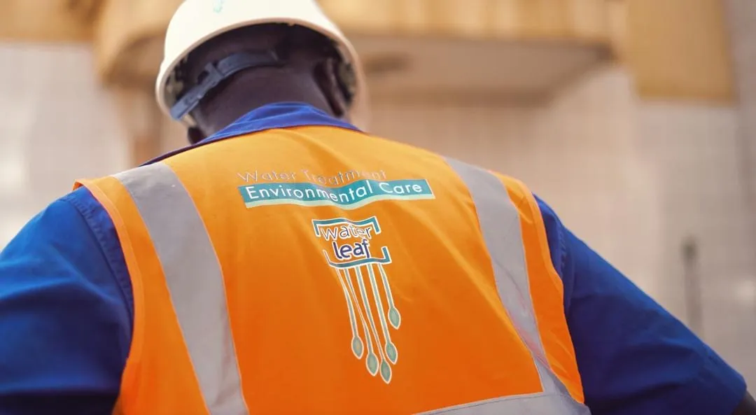 Gilet de chantier aux couleurs de Waterleaf